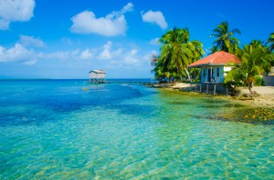 House at beautiful beach