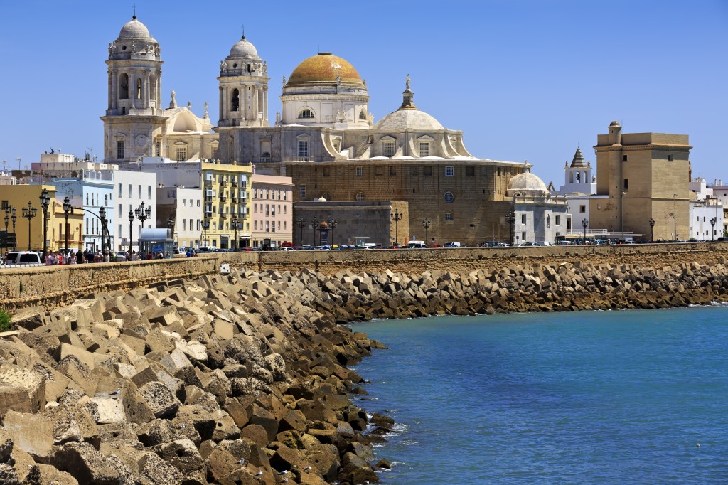 Cathédrale Campo del Sur, Cadix, Andalusie, Espagne