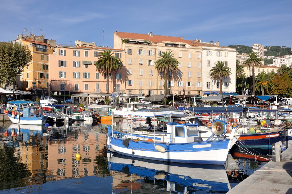 Le port d'Ajaccio