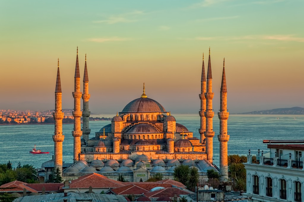 La Mosquée Bleue à Istanbul (Turquie)