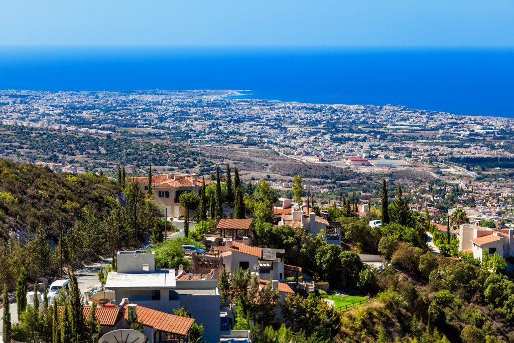 Vue prenante sur la ville de Limassol ( Chypre)