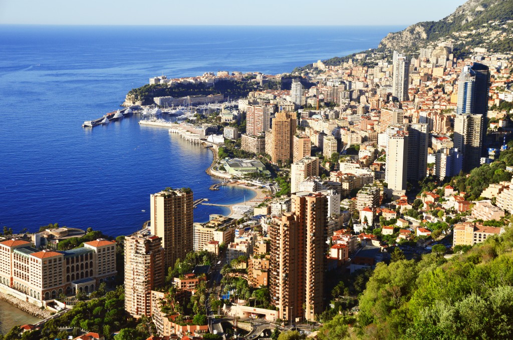 Vue sur la Principauté de Monaco