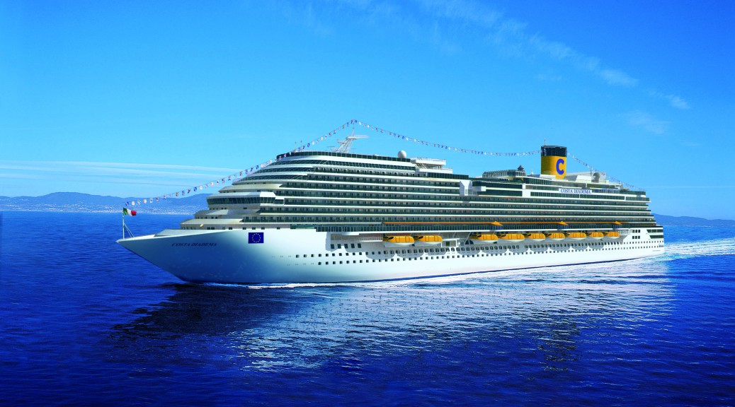 Le Costa Diadema en navigation